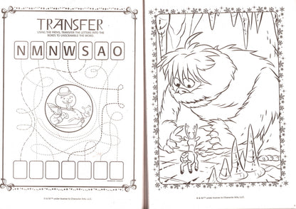 Rudolph - Jumbo Coloring & Activity Book