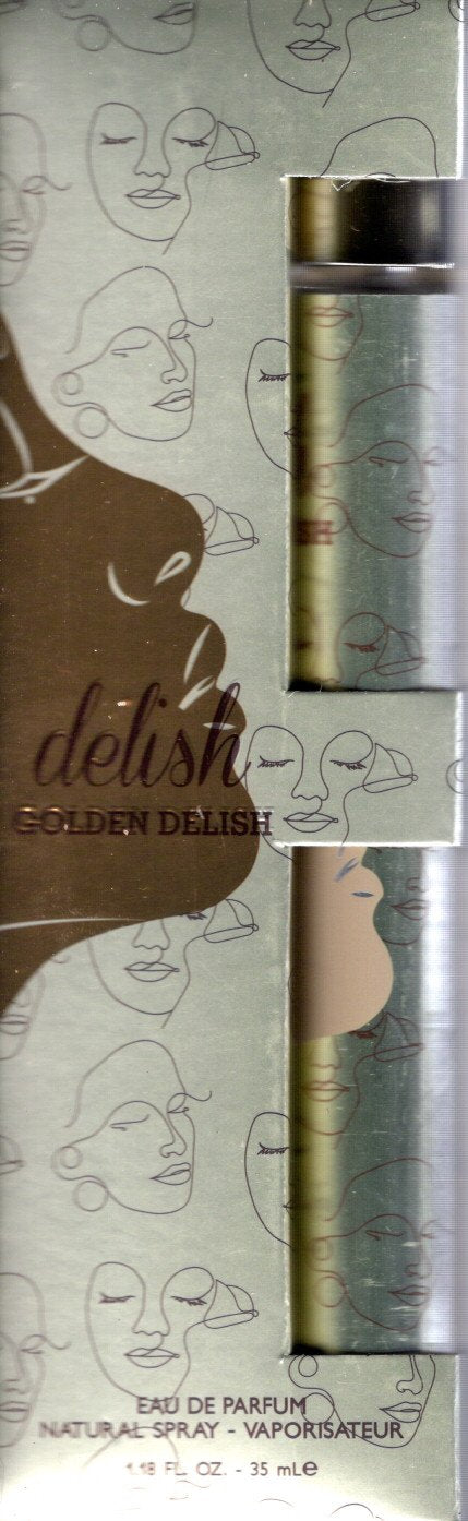 Delish Golden Delish Eau De Parfum Natural Spray Vaporizateur 1.18 Fl Oz 35mle
