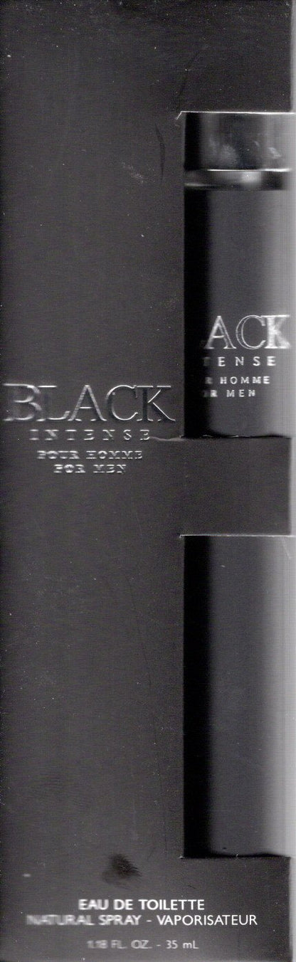 Black Intense Eau de Toilette Spray for Men 1.18 fl. oz. 35 ml