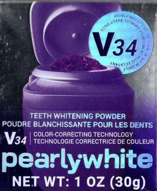 Perlywhite V 34 Color Corrector Teeth Whitening Powder 1 oz