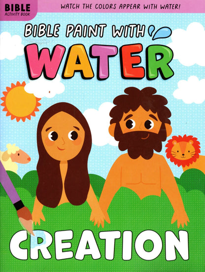Bible Paint with Water - Creation - Activity Books