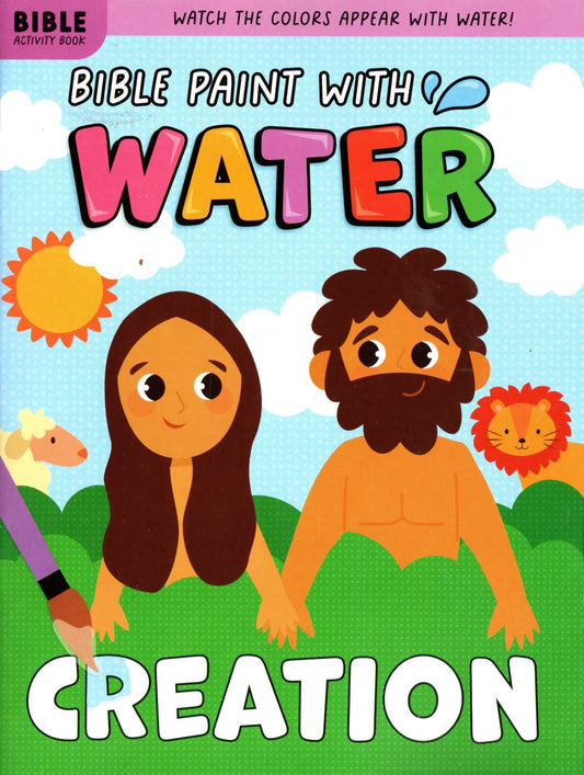 Bible Paint with Water - Creation - Activity Books