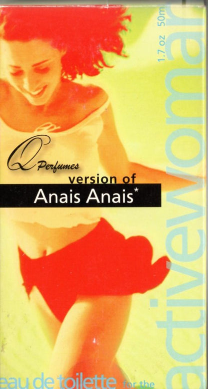 EAU Q Perfumes Version of Anais Anais for Women 1.7 fl oz