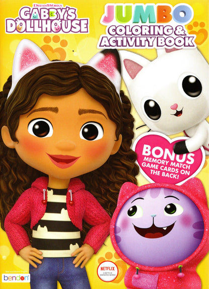 DreamWorks - Gabby's DollHouse - Jumbo Coloring Books