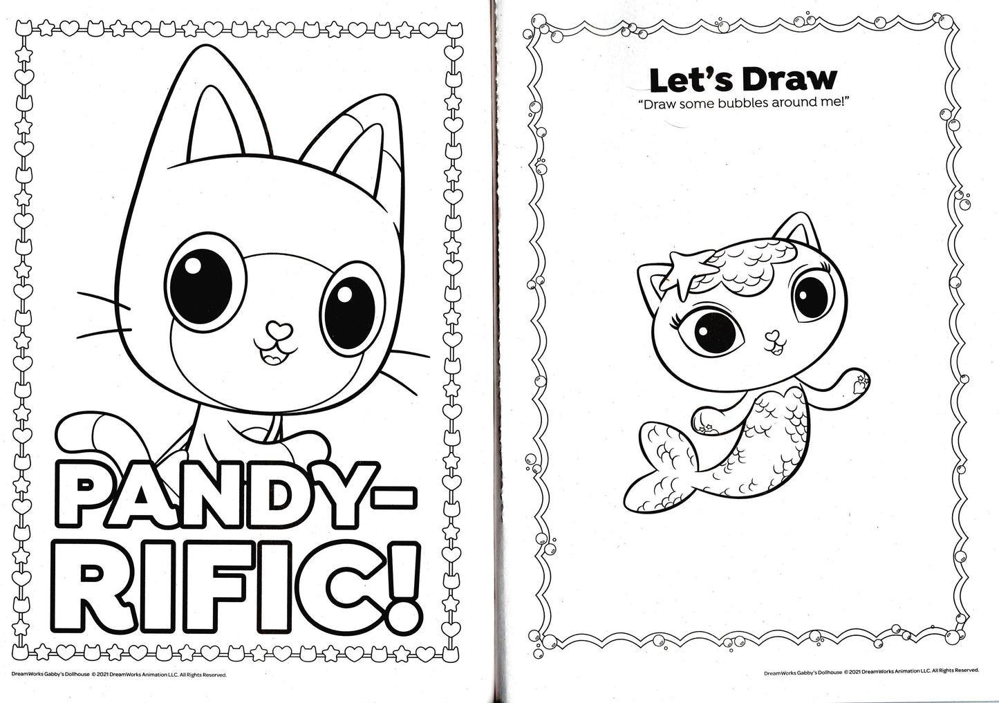 DreamWorks - Gabby's DollHouse - Jumbo Coloring Books