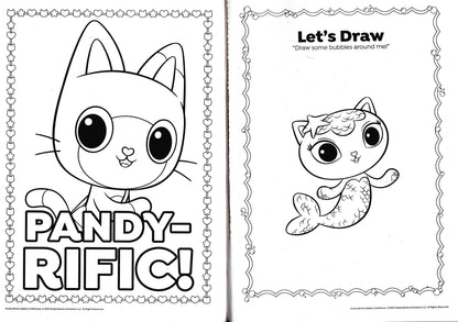 DreamWorks - Gabby's DollHouse - Jumbo Coloring Books