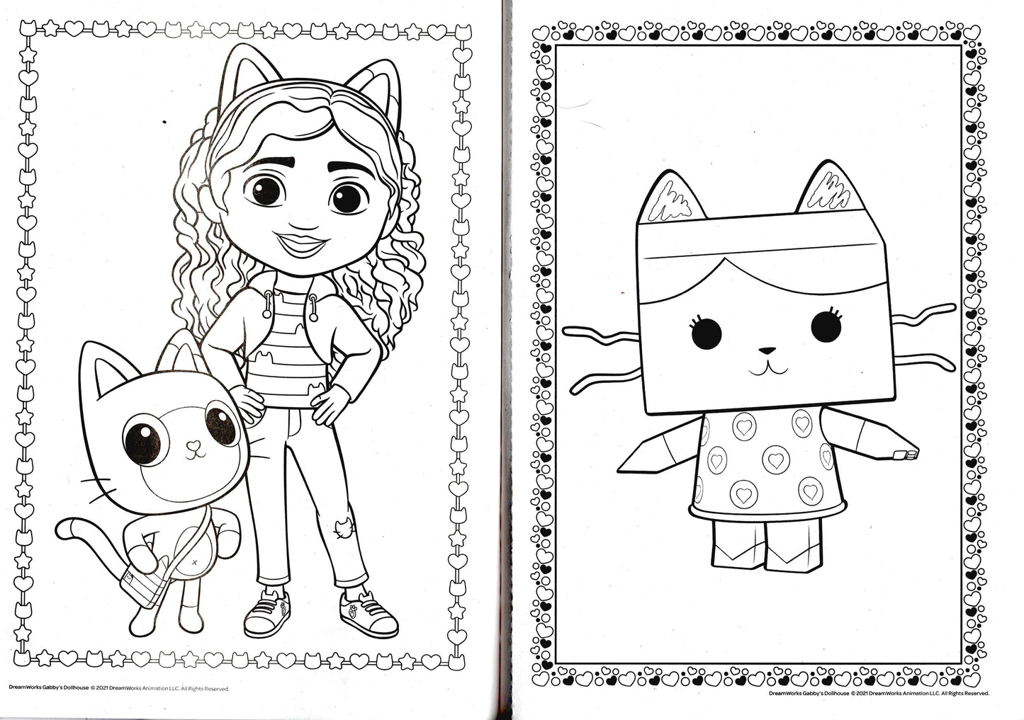 DreamWorks - Gabby's DollHouse - Jumbo Coloring Books