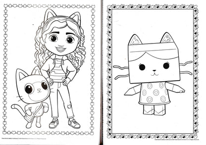 DreamWorks - Gabby's DollHouse - Jumbo Coloring Books