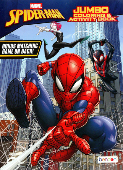Marvel - Spider-Man - Jumbo Coloring Books