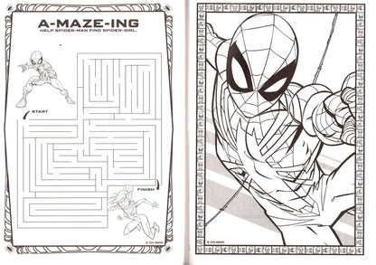 Marvel - Spider-Man - Jumbo Coloring Books