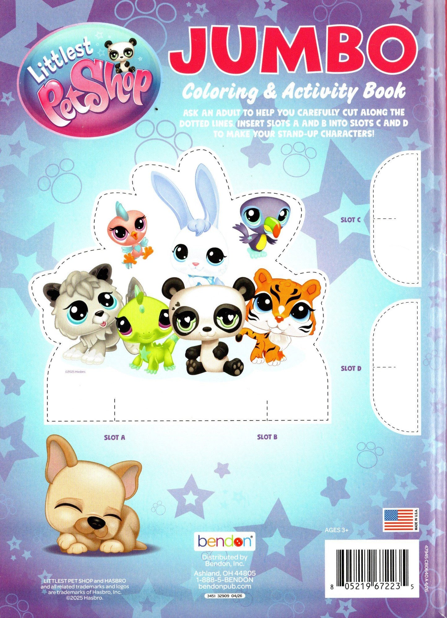 Littlest Pet Shop - How Big is your Littlest Pet Shop? - Jumbo Coloring Books
