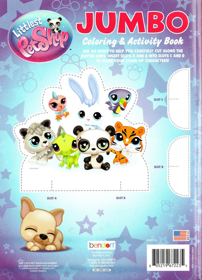 Littlest Pet Shop - How Big is your Littlest Pet Shop? - Jumbo Coloring Books