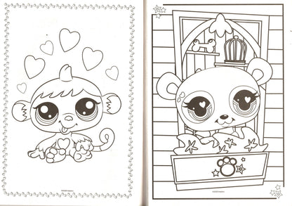 Littlest Pet Shop - How Big is your Littlest Pet Shop? - Jumbo Coloring Books