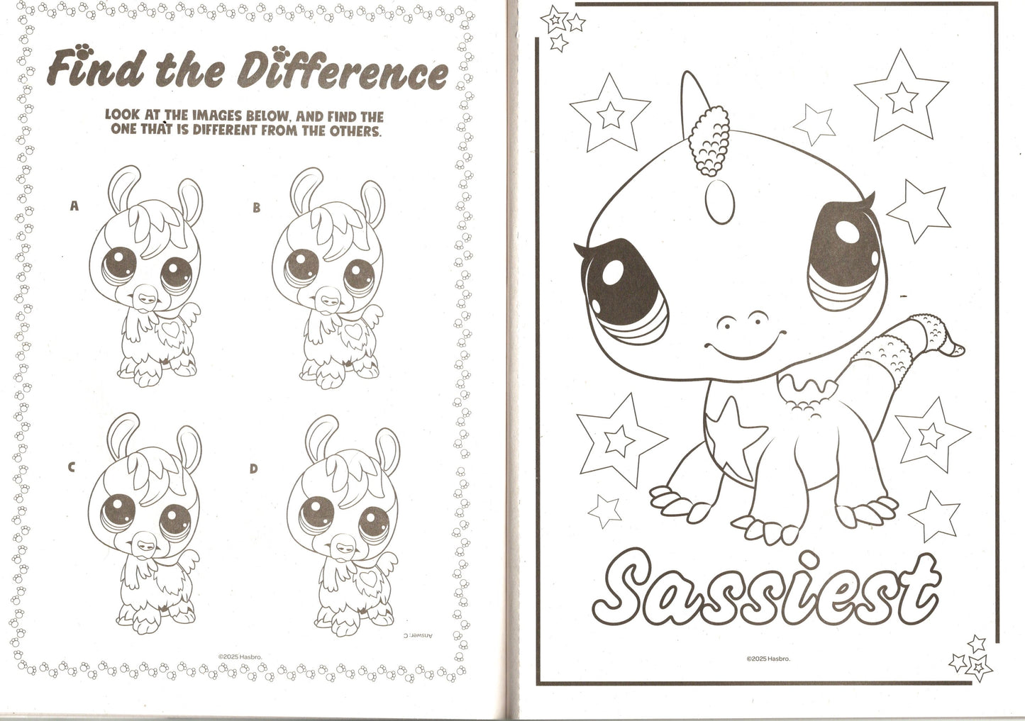 Littlest Pet Shop - How Big is your Littlest Pet Shop? - Jumbo Coloring Books
