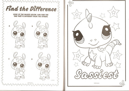 Littlest Pet Shop - How Big is your Littlest Pet Shop? - Jumbo Coloring Books