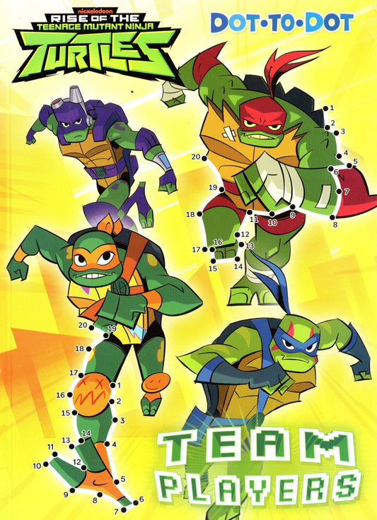 Nickelodeon Ninja Turtles - Team Players - Dot to Dot - Activity Books