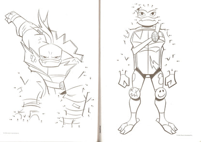 Nickelodeon Ninja Turtles - Team Players - Dot to Dot - Activity Books