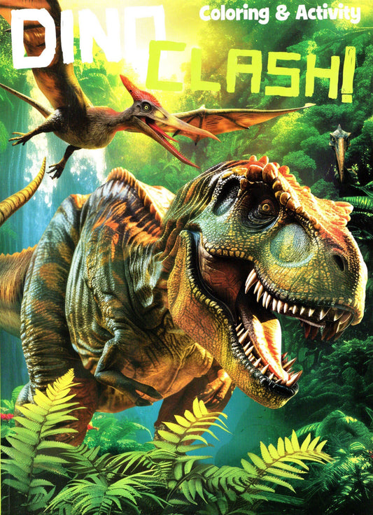 Dreamtivity - Dino Clash! - Coloring Book