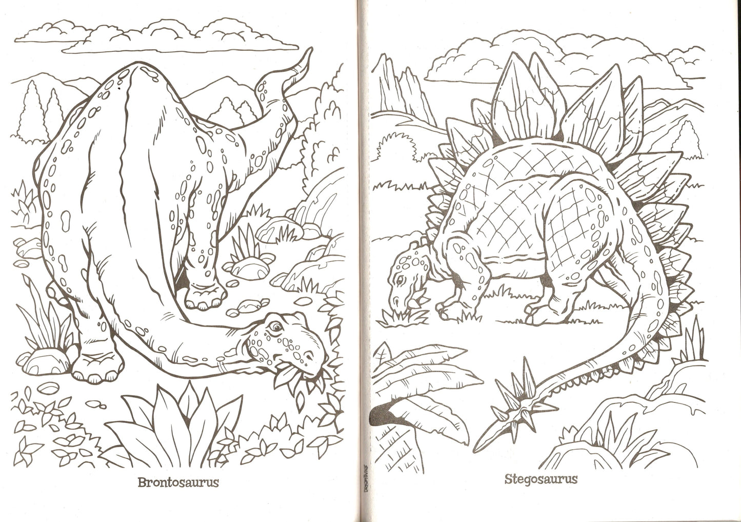 Dreamtivity - Dino Clash! - Coloring Book