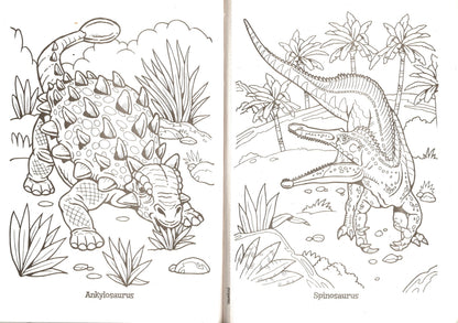 Dreamtivity - Dino Clash! - Coloring Book