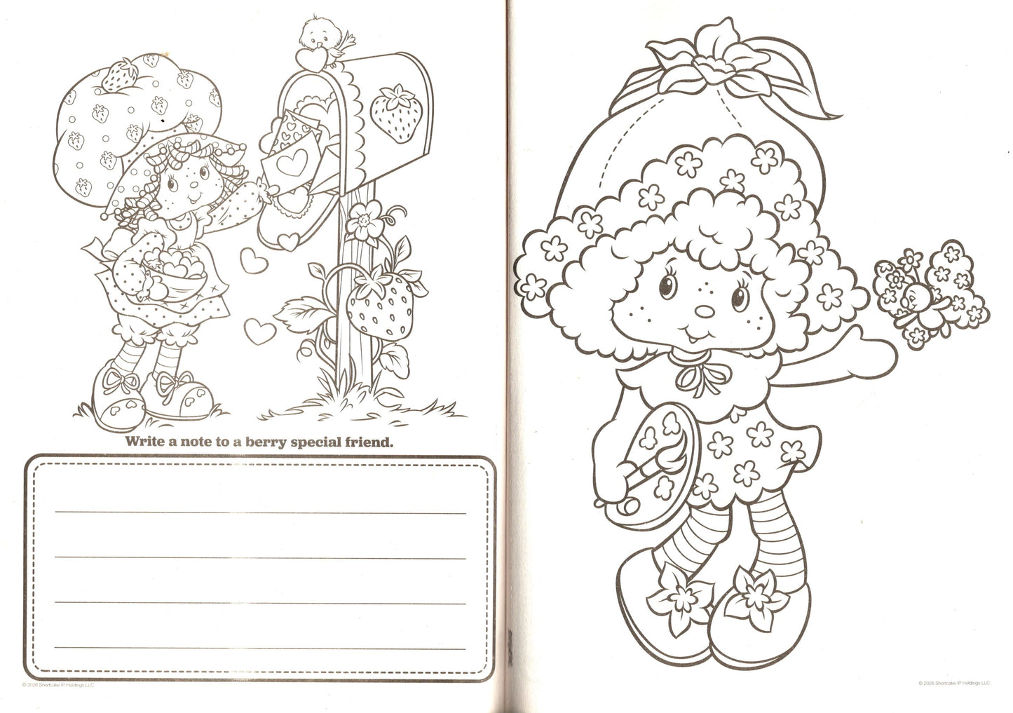 The World of Strawberry Shortcake - Berry & Besties - Coloring Book