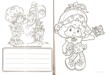 The World of Strawberry Shortcake - Berry & Besties - Coloring Book