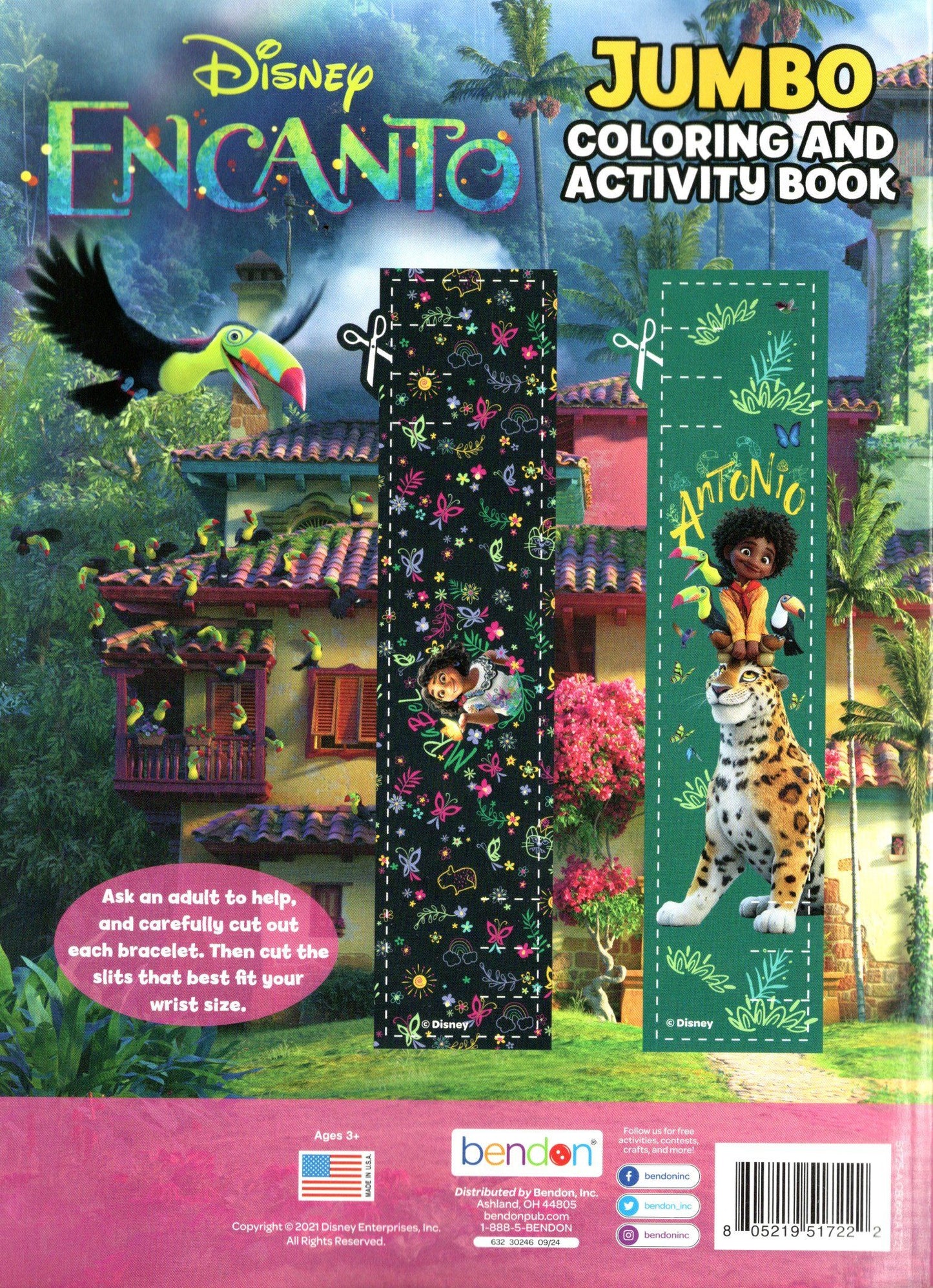 Disney Encanto - Jumbo Coloring & Activity Book v4