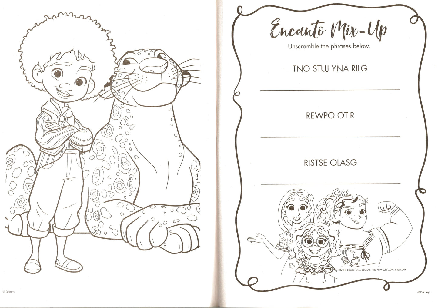 Disney Encanto - Jumbo Coloring & Activity Book (Set of 2) v3