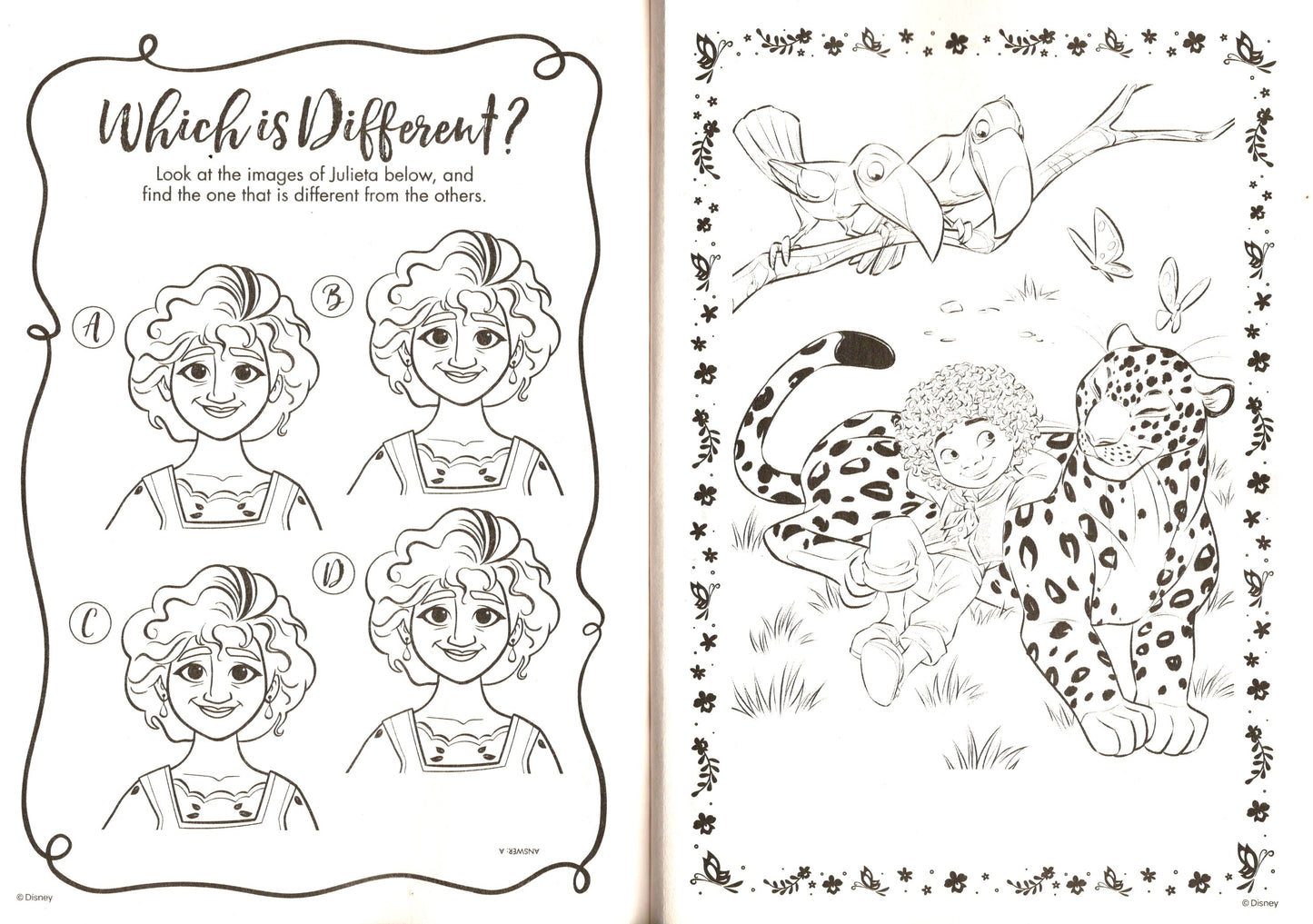 Disney Encanto - Jumbo Coloring & Activity Book (Set of 2) v3