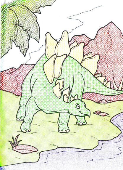 Paint with Water - Dinosaurs & Superheroes - Activity Books (Set of 2 Books)