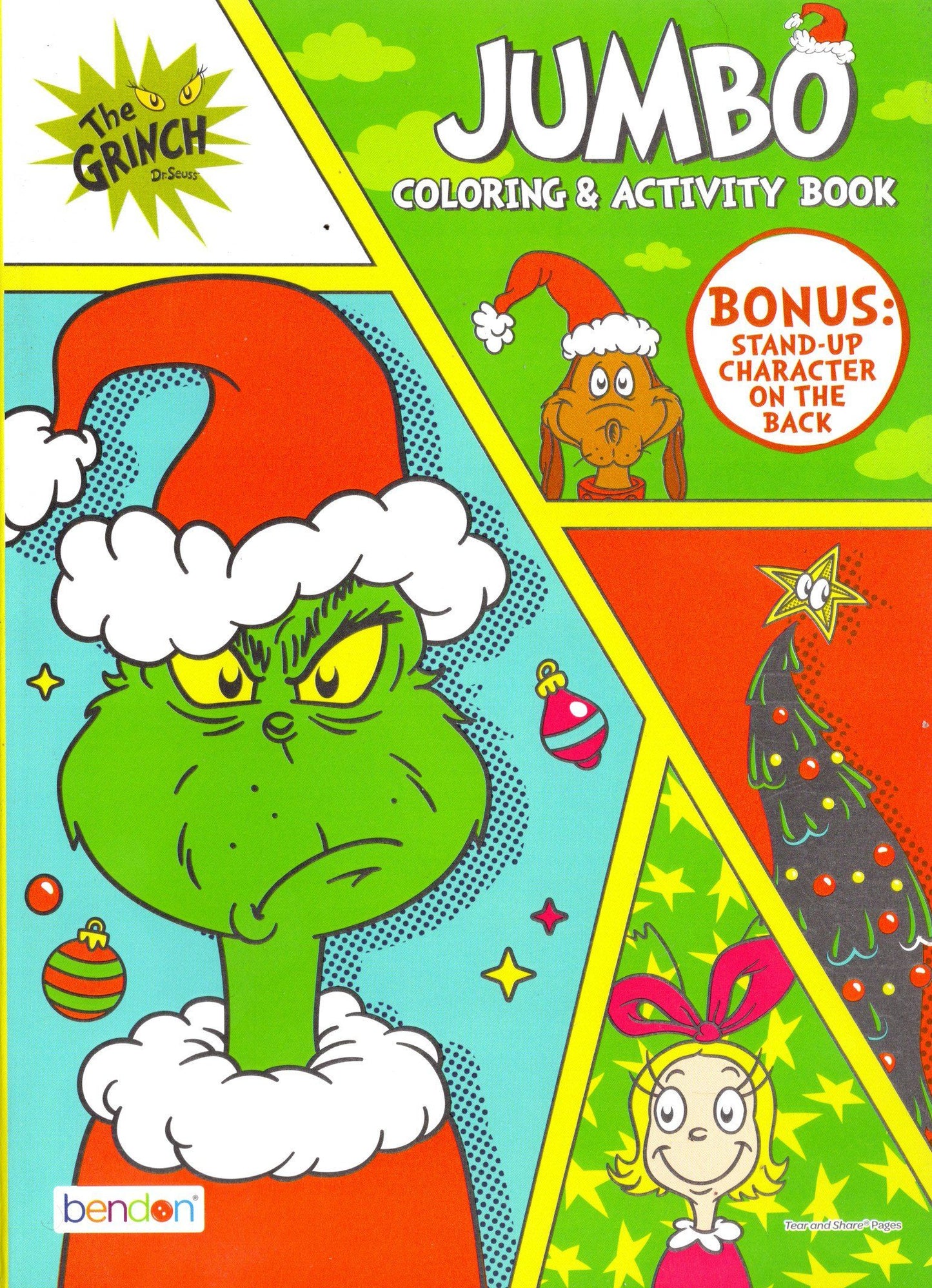 Happy Holidays! - Dr. Seuss The Grinch - Coloring & Activity Book v3