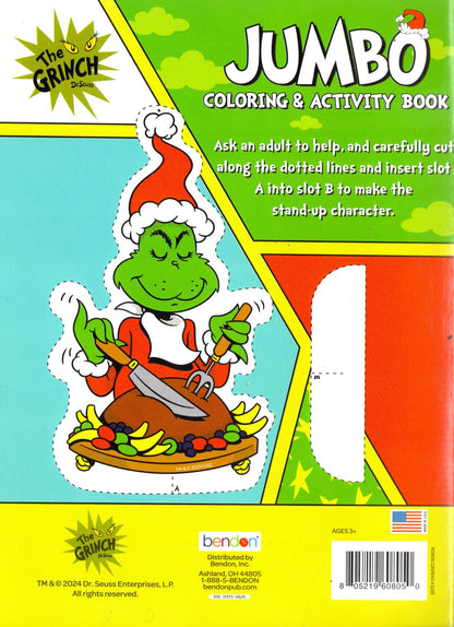 Happy Holidays! - Dr. Seuss The Grinch - Coloring & Activity Book v3