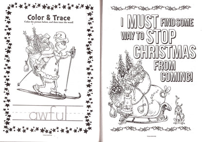 Happy Holidays! - Dr. Seuss The Grinch - Coloring & Activity Book v3