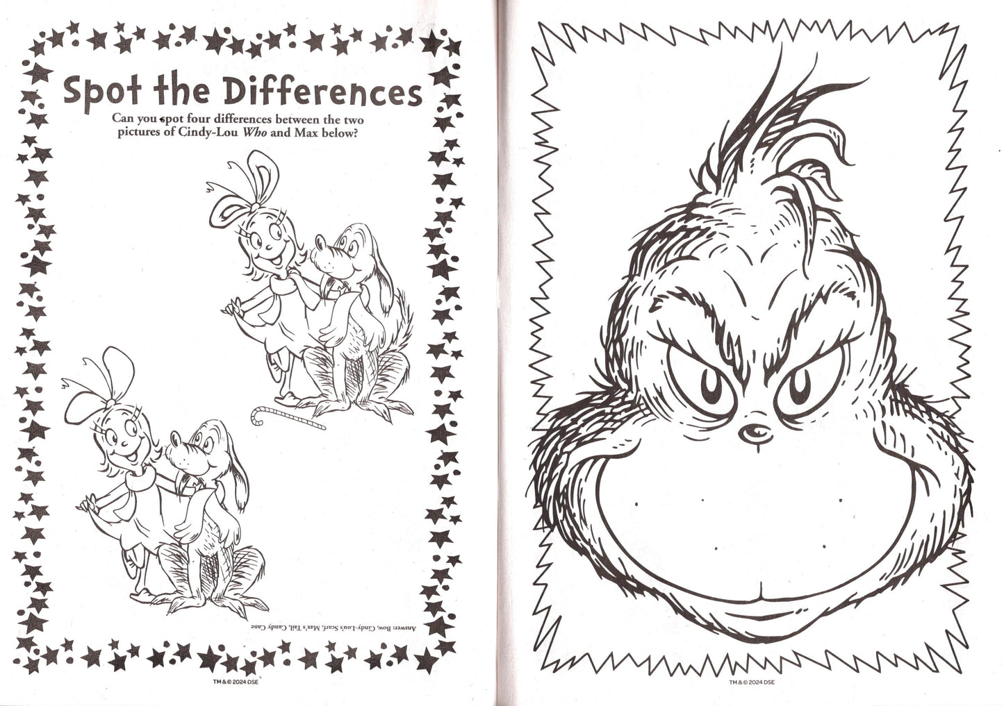 Happy Holidays! - Dr. Seuss The Grinch - Coloring & Activity Book v3