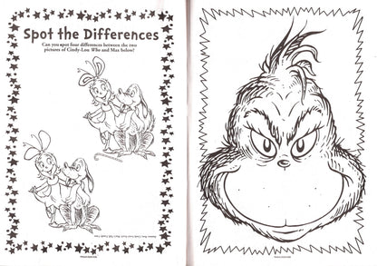 Happy Holidays! - Dr. Seuss The Grinch - Coloring & Activity Book v3