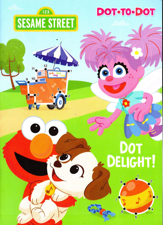 123 Sesame Street - Dot to Dot - Dot Delight! - Activity Books