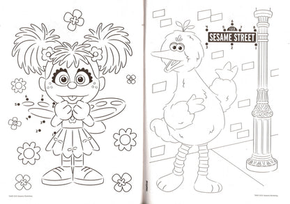 123 Sesame Street - Dot to Dot - Dot Delight! - Activity Books