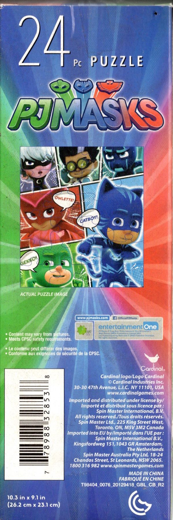 PJ Masks - 24 Pieces Jigsaw Puzzle