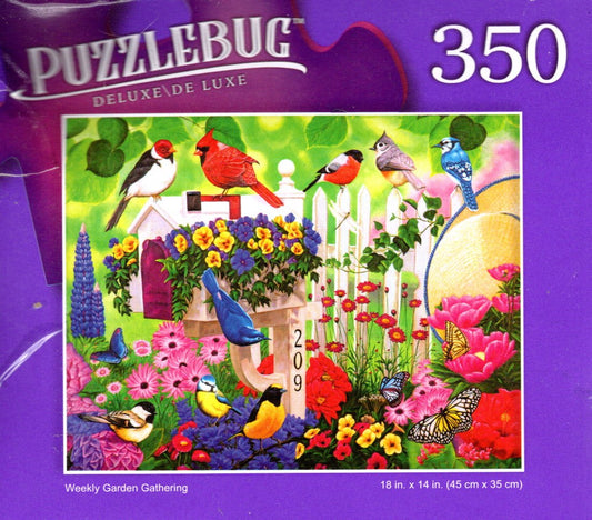 Weekly Garden Gathering - 350 Pieces Deluxe Jigsaw Puzzle