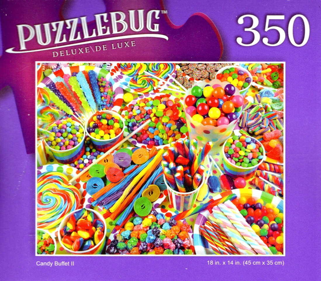 Candy Buffet ll - 350 Pieces Deluxe Jigsaw Puzzle