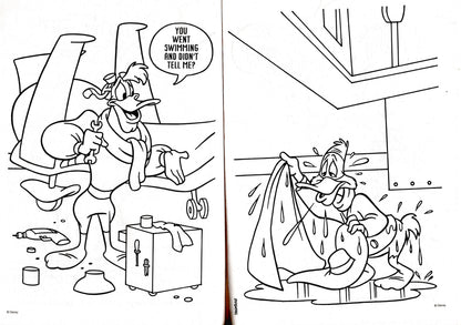 The Disney Afternoon - Coloring and Activity Book ~ All Set for Fun!