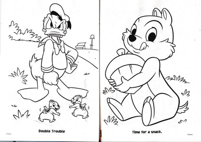 The Disney Afternoon - Coloring and Activity Book ~ Lookin for Adventure