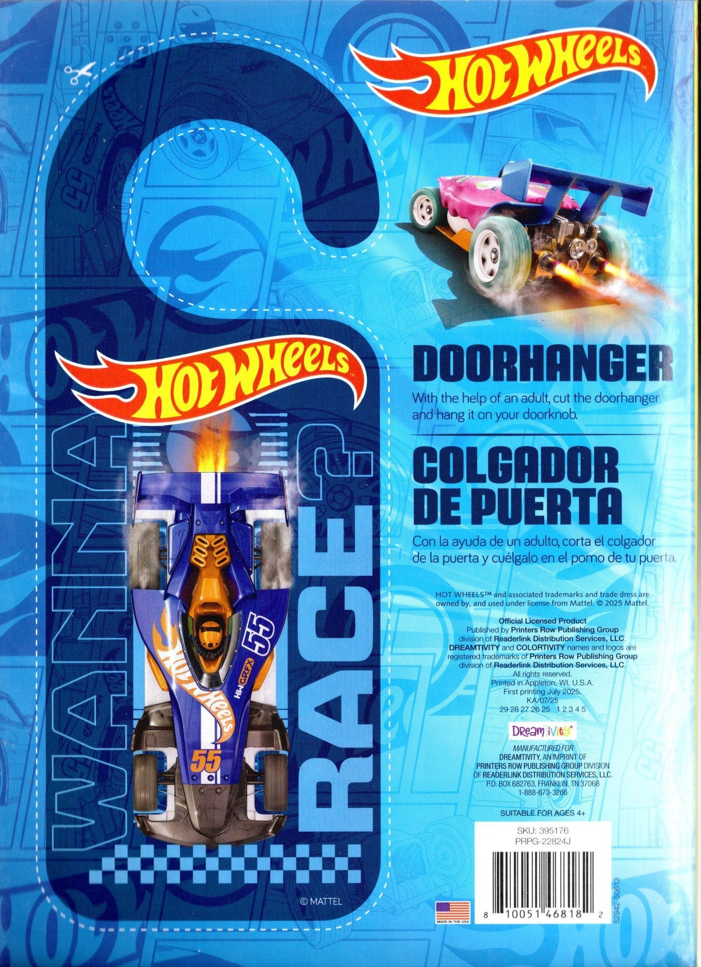 Share Colortivity Hot Wheels - Full Throttle - Coloring & Activity Book