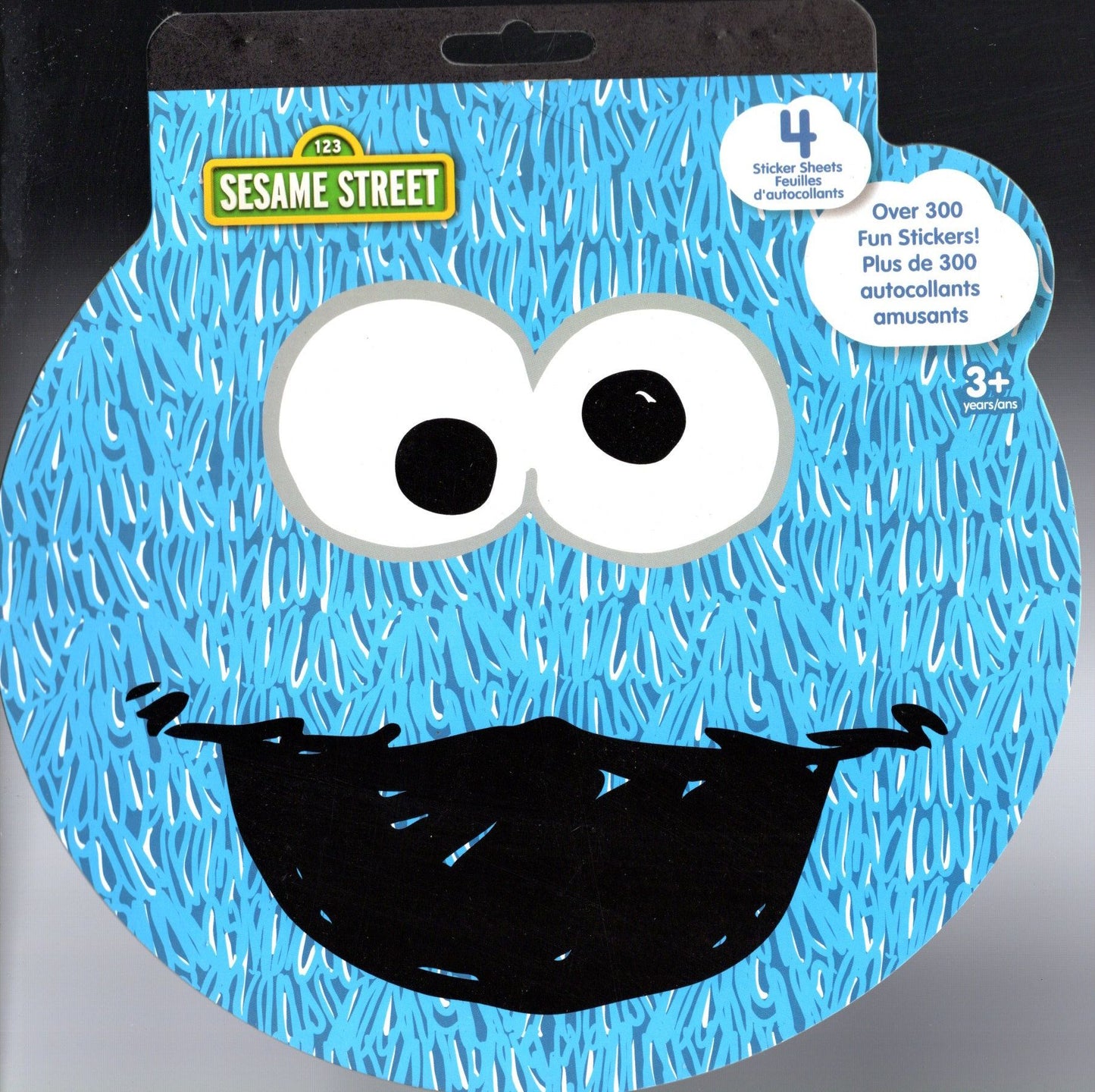 123 Sesame Street - 4 Sticker Sheets Over 300 Fun Stickers
