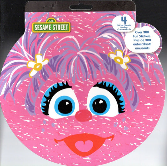 123 Sesame Street - 4 Sticker Sheets Over 300 Fun Stickers v2