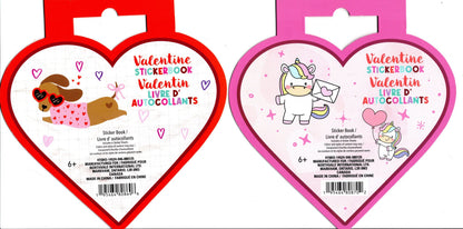 120 Stickers Autocollants - Valentine Sticker Book - Love You (Set of 2)