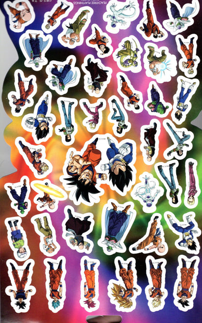 Dragon Ball Super Sticker Collection 4 Sheets Sticker Book