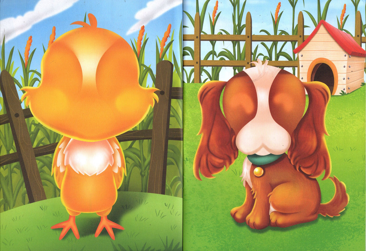 Make-A-Face Fun on the Farm Sticker Activity Book