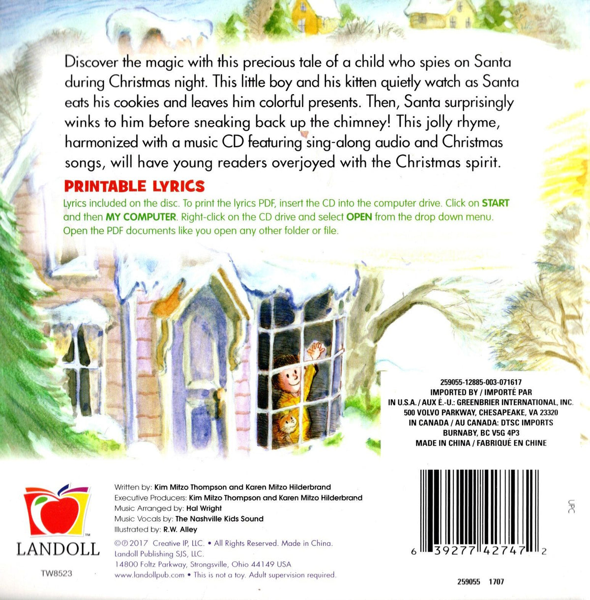 Share Down Through The Chimney & 12 Days of Christmas 2-Book Set with CDs