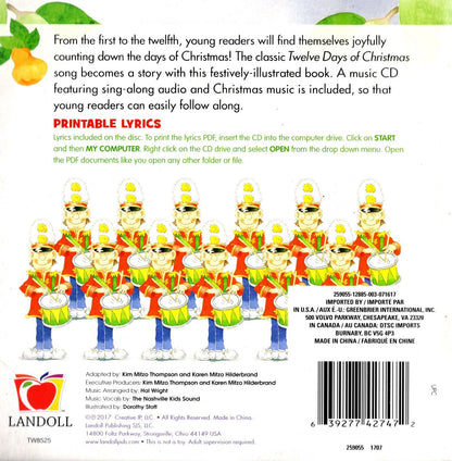 Share Down Through The Chimney & 12 Days of Christmas 2-Book Set with CDs